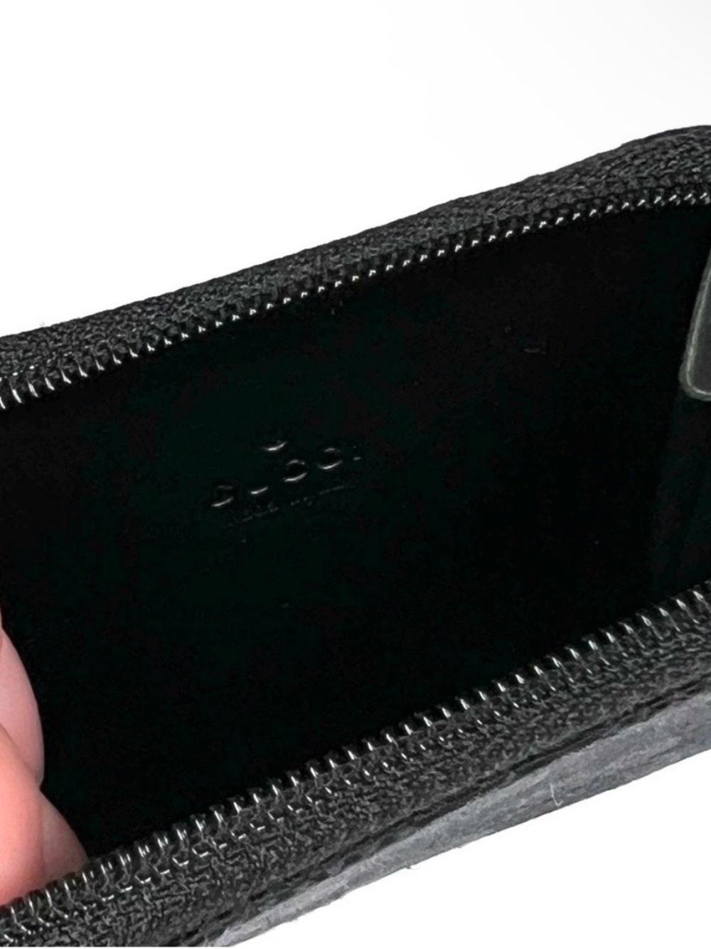 Gucci Monogram Coin Pouch Wallet - Picture 6 of 6